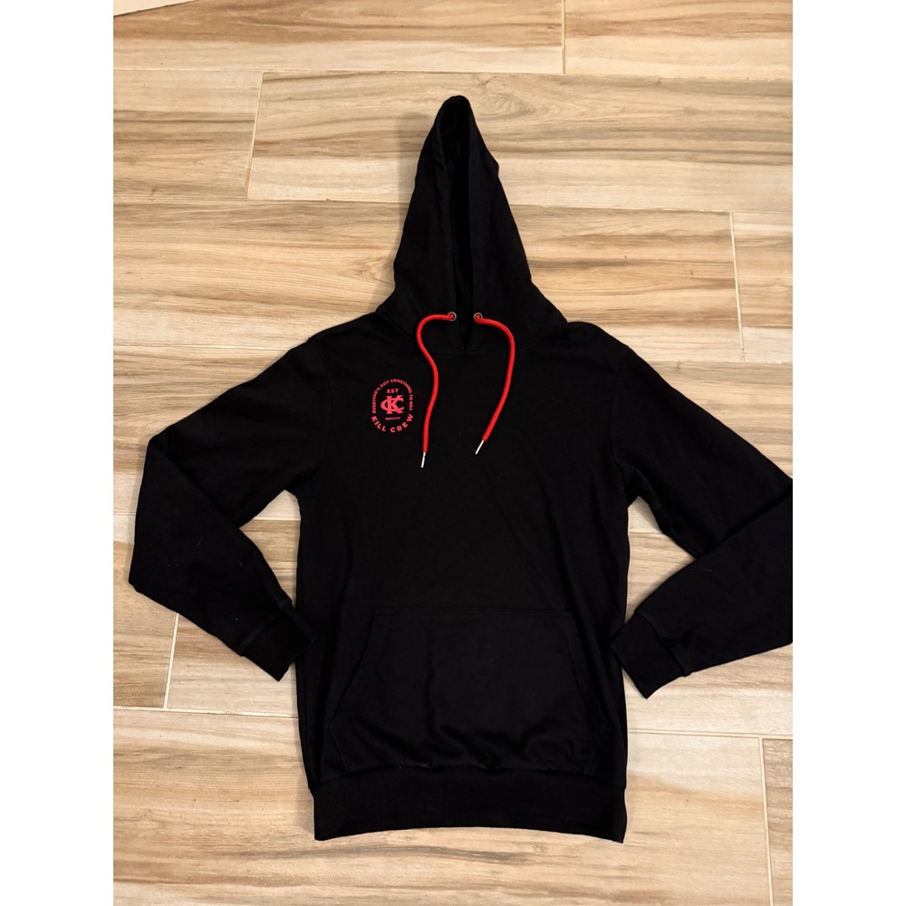 Kill Crew Porrada Series Vol 1 Hoodie Mens Small Black Fighters Club‎ Oni Wolf